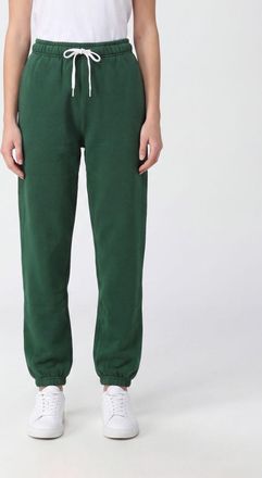 Polo Ralph Lauren Pantaloni jogging in cotone a gamba dritta con logo