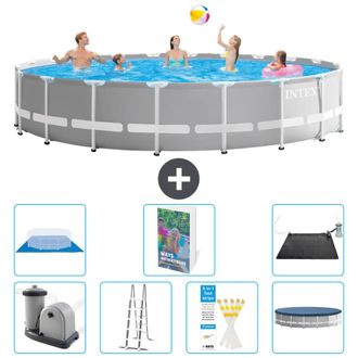 Intex Piscina Prism Frame Redonda - 610x132 Cm - 8-piezas S562