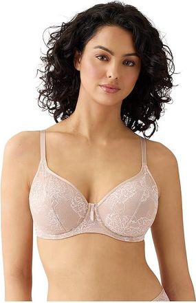 Wacoal Full Bloom Full Coverage Underwire Bra 855409 Womens Bra Rose Dust : 34DDD, Elastane/Polyamide