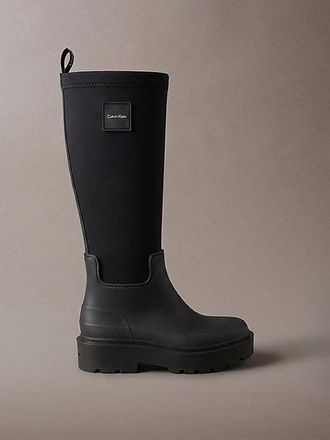 Calvin Klein Botas De Agua Hasta La Rodilla Con Suela Flexible