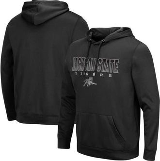 Colosseum Mens Colosseum Black Jackson State Tigers Blackout 3.0 Pullover Hoodie at Nordstrom, Size Medium
