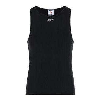 Casablanca Sleeveless Tops, male, Black, Size: M Sleeveless Top
