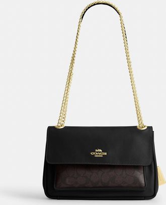 Coach Elodie Crossbody Bag 24 In Signature Canvas
