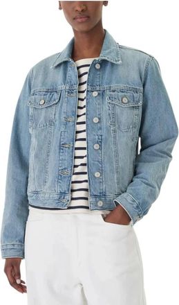 Tommy Hilfiger Denim Jacket - Dames - Spijkerjassen - Blauw - S - Denim - Jassen