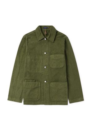 Drake's Duck Cotton-Canvas Chore Jacket