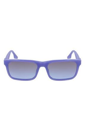 Converse Restore 54mm Rectangular Sunglasses in Milky Ultraviolet at Nordstrom Rack