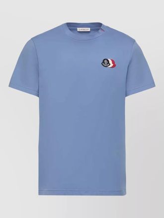 Moncler short sleeve crew neck cotton t shirt