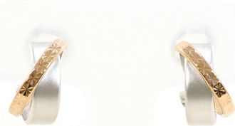C&A Unbranded pink gold gold pink gold (18K) gold (14K) Hoop Earrings (Pre-Owned)