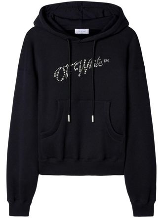 Off-white Felpa con cappuccio - Nero