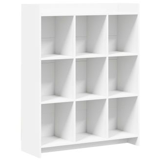 vidaXL Estanter&iacute;a Blanco 87,5 X 30 X 111 Cm Madera De Ingenier&iacute;a Vidaxl