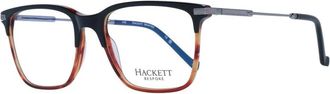 Hackett Glasses, male, Brown, Size: ONE SIZE Brown Square Optical Frames Blue-Filter