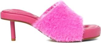 Jacquemus Sandalo - Dames - Muiltjes - Roze - 39 EU - Leer - Schoenen