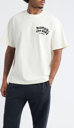 Honor The Gift LA Nights Chain Stitch T-Shirt in Bone at Nordstrom Rack, Size Xx-Large