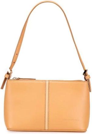 Burberry Pre-owned Shoulder Bags, female, Beige, Size: ONE SIZE Pre-owned Leather Shoulder Bag