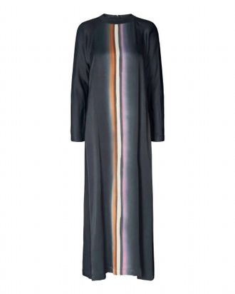 Rabens Saloner Womens Lynett Maxi Dress In Black Combo