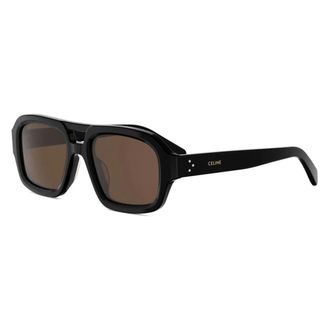 Celine Celine - 3 Dots Zonnebril - unisex - Accessoires - Zwart - Maat: 53 MM