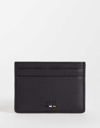 Boss Orange by Hugo Boss BOSS Black - Ray - Portacarte nero-Marrone
