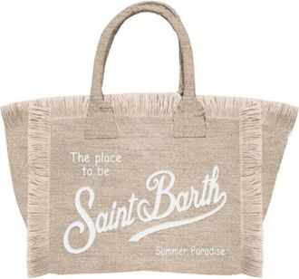 MC2 Saint Barth Tote Bags, female, Beige, Size: ONE SIZE Beige Tote Bag