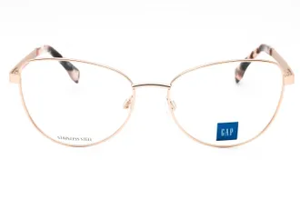 GAP VGP044 Cat Eye Metal Eyeglasses - Rose Gold