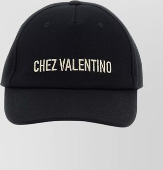 Valentino Garavani cap chez valentino curved brim