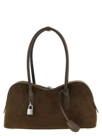 Stella McCartney Ryder Shoulder Bags Brown