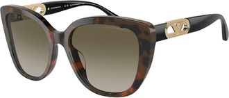 Emporio Armani EA4214U Polarized 60608E Womens Sunglasses Tortoiseshell Size 54