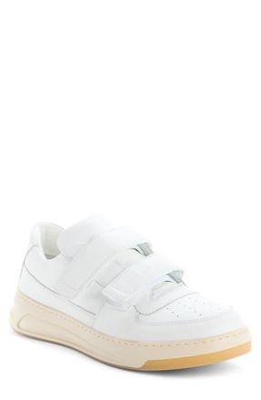 Acne Studios Steffey U Friend Low Top Sneaker in Optic White/Ecru at Nordstrom, Size 11Us