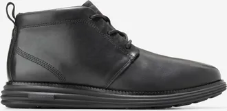 Cole Haan Mens &Oslash;riginal Grand Remastered Waterproof Chukka Boots - Black Size 10.5