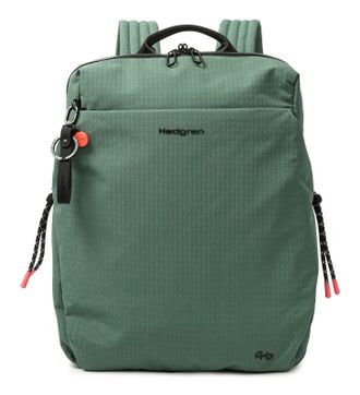 Hedgren Unisexs Akira Backpack M 14, Duck Green, One Size