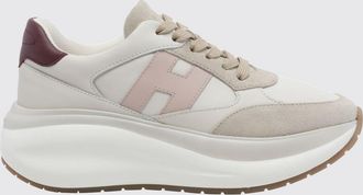 Hogan Sneakers Maxi I Active in pelle e suede con logo H e suola chunky