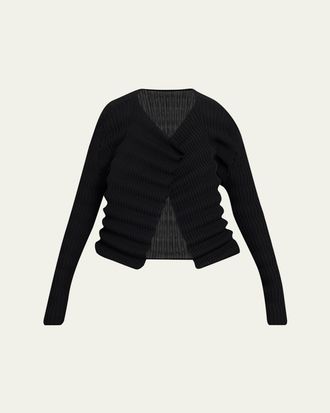 Issey Miyake Spring Plisse Cardigan