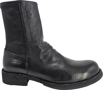 Officine Creative Legrand/171 Leather Flat Ankle boot