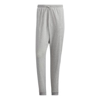 adidas Mens adidas Solid Color Drawstring Casual Breathable Sports Pants/Trousers/Joggers Gray HD0075