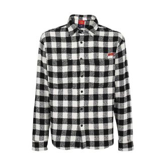 Dickies Klassiek Geruite Overhemd - Heren - Casual Overhemden - Zwart - XL - Katoen - Overhemden