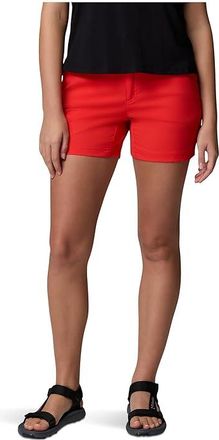 Columbia Leslie Fallstm Shorts II Womens Clothing Poppy Red : 12 5, Elastane/Nylon