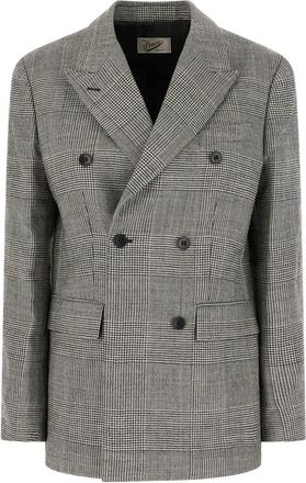 Pence 1979 Giacca in lana ricamata - - Jackets - Donna - Grigio - S