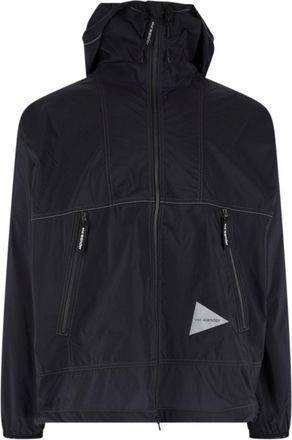 And Wander Reflective Front-Zip Jacket