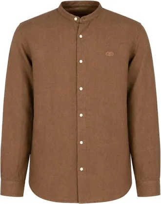 Liu Jo Camicia - Heren - Casual Overhemden - Bruin - M - Overhemden