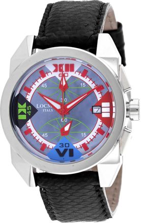 Locman Mens Classic Blue Dial Watch