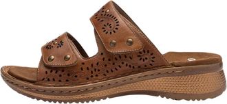 Ara Hawaii Sandaal - Dames - Schoenen - Bruin - Maat: 39 EU Leer