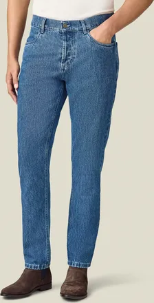 Luca Faloni Classic Blue Denim Jeans