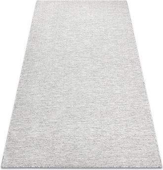 RugsX Rugsx - Carpet sisal patio 3077 diamonds Flat woven grey / beige beige 136x190 cm