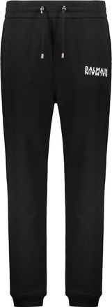 Balmain Track Pants - Heren - Sweatpants - Zwart - L - Katoen - Broeken
