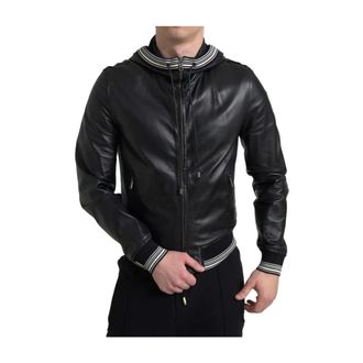 Men's Dolce & Gabbana Leather Jackets - up to −78% | Stylight Men's Dolce & Gabbana Leather Jackets - up to −78% | Stylight