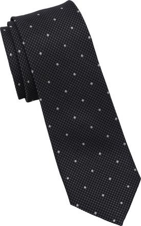 Ben Sherman Dot Print Tie in Black/Light. Grey at Nordstrom Rack