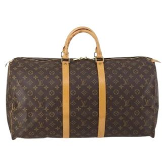 Louis Vuitton Vintage Weekend Bags, unisex, Brown, ONE SIZE, Pre-owned Canvas louis-vuitton-bags