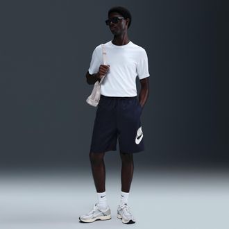 Nike Mens Club Woven Shorts in Blue | FN3303-451