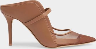 Malone Souliers Maureen Arc 85MM Leather Mules