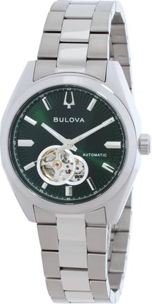 Bulova Surveyor Automatic Green Dial Mens Watch 96A349