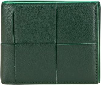 Bottega Veneta Pre-owned Wallets, female, Green, Size: ONE SIZE Pre-owned Leather wallets